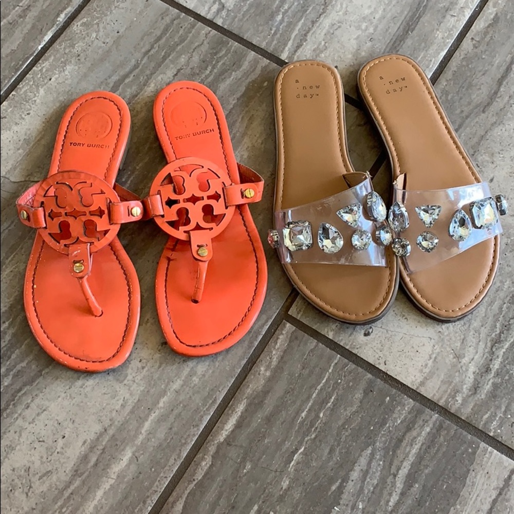 Tory Burch 37 Miller and other lot
